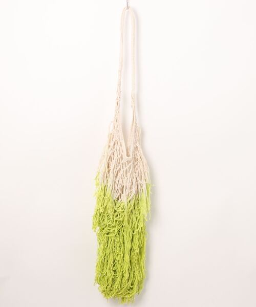IO（イオ）（イオ）の「チャイハネ / ナイヤＢＡＧ / ITMP4202（トートバッグ・レディース・レッド/ライム・ONESIZE）」の2枚目の写真