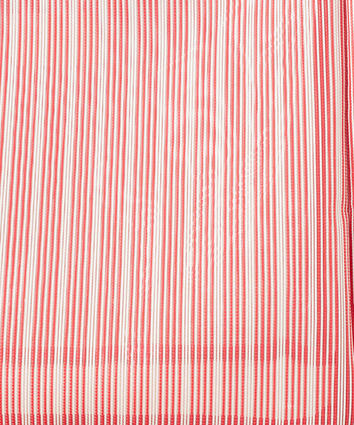 Actually（アクチュアリー）の「メッシュ×PVC ストライプスクエアトートバッグ（トートバッグ・レディース・ブルー/オレンジ・0）」の21枚目の写真