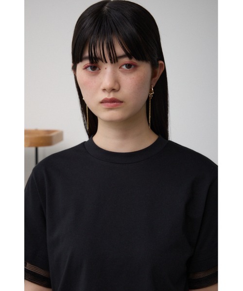 AZUL by moussy（アズールバイマウジー）の「スクエアチェーンピアス（ピアス（両耳用）・レディース・ゴールド系その他/シルバー・FREE）」の9枚目の写真