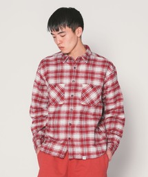 BEDWIN & THE HEARTBREAKERS(xhEB Ah U n[guCJ[Y)L/S ORG HEAVY NEL SHIRT "MILES"(Vc/uEX)