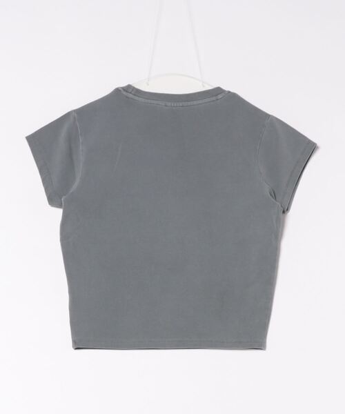 MOUSSY tシャツ PATCH DENIM 25TH Tシャツ レディース