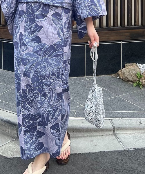 CAPRICIEUX LE'MAGE（カプリシューレマージュ）の「メタリック編み巾着バッグ（ショルダーバッグ・レディース・ゴールド/シルバー/ブラック・FREE）」の14枚目の写真