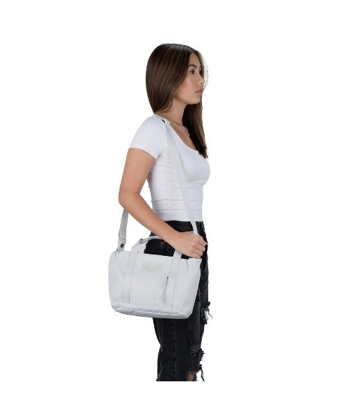 JANSPORT(ジャンスポーツ)の「JANSPORT EVERYDAY MINI TOTE(ジャンスポーツ エブリデイ ミニトート)(トートバッグ・メンズ・ブラック/グリーン系/グレー系・FREE)」の12枚目の写真