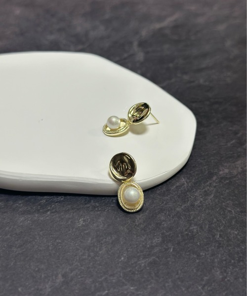 Burner(バーナー)の「【CHI SELECT】パールモチーフ ピアス chi-pierce-00513 U【GBT】(ピアス(両耳用)・レディース・ゴールド/シルバー・FREE)」の10枚目の写真