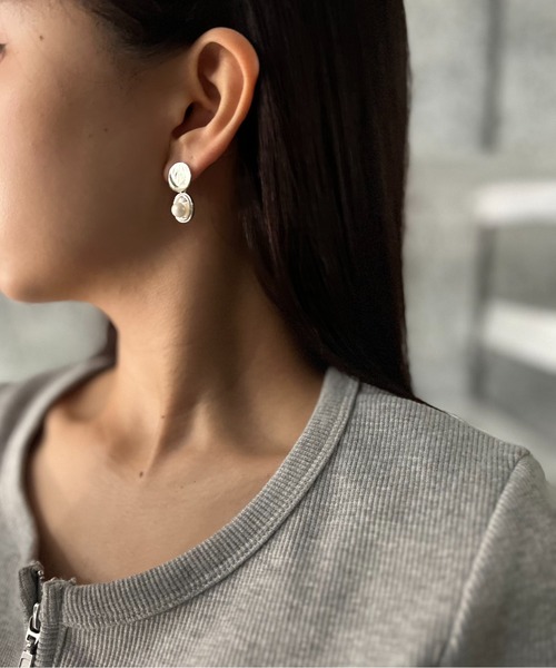 Burner(バーナー)の「【CHI SELECT】パールモチーフ ピアス chi-pierce-00513 U【GBT】(ピアス(両耳用)・レディース・ゴールド/シルバー・FREE)」の9枚目の写真