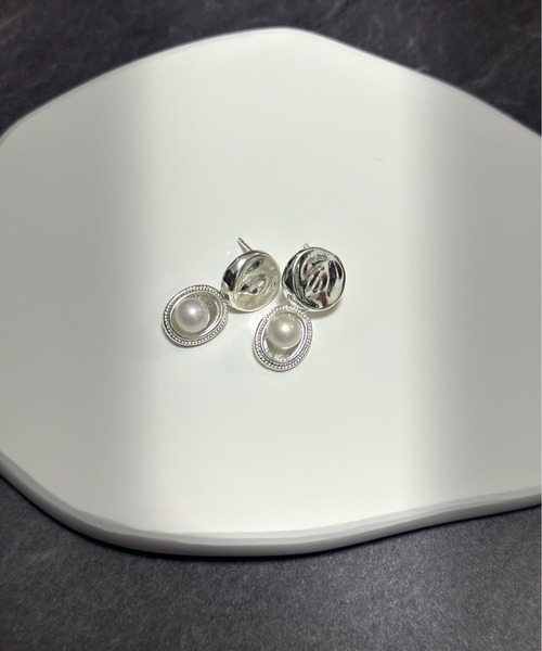 Burner(バーナー)の「【CHI SELECT】パールモチーフ ピアス chi-pierce-00513 U【GBT】(ピアス(両耳用)・レディース・ゴールド/シルバー・FREE)」の11枚目の写真