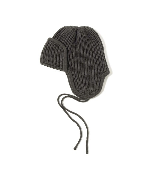 ユニセックス】ニット アビエイター キャップ（ニットキャップ