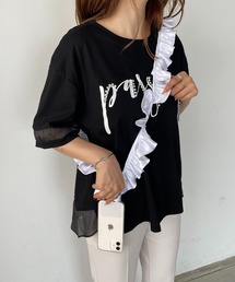 antic rag（アンティックラグ）の「サテンフリルスマホショルダー（スマホグッズ）」