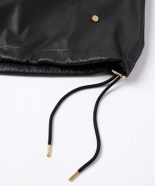 T*K様 CULLNI  LEATHER シャツ CULLNI（クルニ）の「24-SS-037B / Faux Leather Dot Button