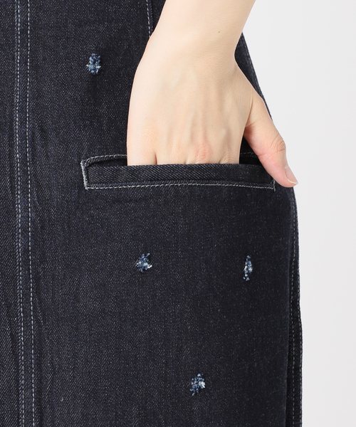 JOURNAL STANDARD(ジャーナルスタンダード)の「【nude vintage×JOURNAL STANDARD】カッティングデニムマキシスカート(デニムスカート・レディース・ブルー・38/36)」の19枚目の写真