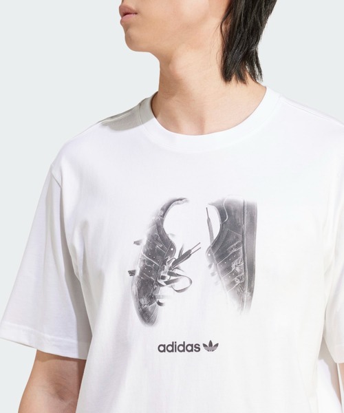 Free&Easy メインストリート プレミアム 半袖 Tシャツ 送関込 アディダス シュムーフォイル リフター 半袖Tシャツ - ホワイト