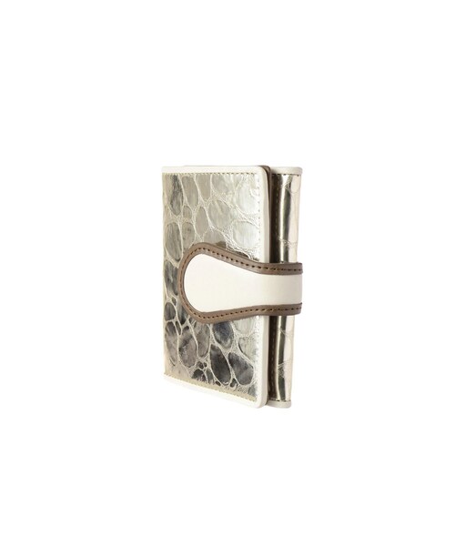 HIROKO HAYASHI（ヒロコハヤシ）の「◆BOLLE（ボッレ）薄型二つ折り財布（財布・レディース・ゴールド系3・00）」の13枚目の写真