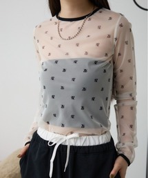 AZUL by moussy | ロゴシアートップス(Tシャツ/カットソー)