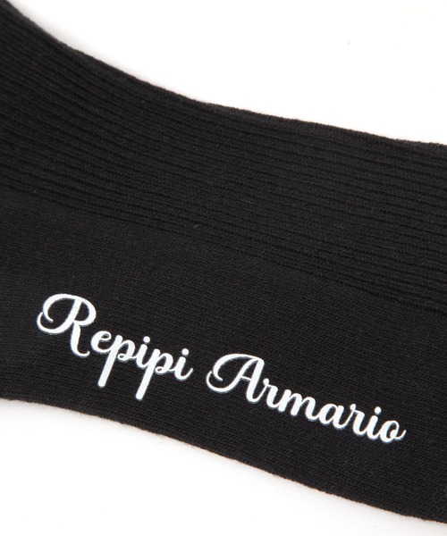 repipi armario（レピピ アルマリオ）の「Wリボンメローソックス（ソックス/靴下・キッズ・ブラック/ブルー/ホワイト/ミント/パープル/ブラック×ホワイト・FREE）」の11枚目の写真