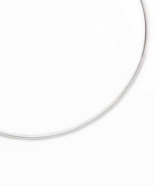 kiehtova（キエトヴァ）の「【kiehtova】plain choker KT2（チョーカー・レディース・シルバー/ゴールド・FREE）」の8枚目の写真