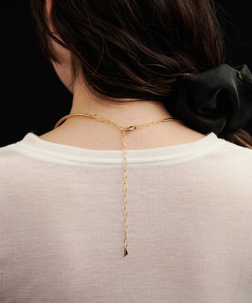 kiehtova（キエトヴァ）の「【kiehtova】plain choker KT2（チョーカー・レディース・シルバー/ゴールド・FREE）」の12枚目の写真