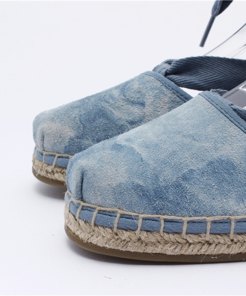 TOMS（トムス）の「【TOMS】Bella Espadrille / WASHED SUEDE（サンダル・レディース・ブルー/グレー・5/7/6/8）」の7枚目の写真