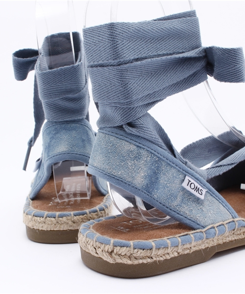 TOMS（トムス）の「【TOMS】Bella Espadrille / WASHED SUEDE（サンダル・レディース・ブルー/グレー・5/7/6/8）」の12枚目の写真