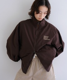 ANME（アンメ）の「【新色追加】ANMEロゴナイロンジャケットブルゾン【接触冷感 UVカット(UPF50+)】（ナイロンジャケット）」