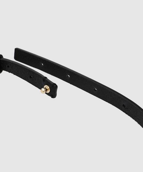 ato　アトウ ブラックレザーベルト　ドリスヴァンノッテン　マルタンマルジェラ atoアトウ ブラックレザーベルトドリスヴァンノッテン