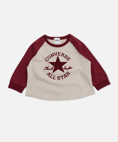 CONVERSE（コンバース）の「CONVERSE / コンバース  ロゴ長袖Tシャツ（Tシャツ/カットソー・キッズ・B/G/A/H/C/D/E/F・80ｃｍ/90cm/100cm/110cm/120cm/130cm）」の7枚目の写真
