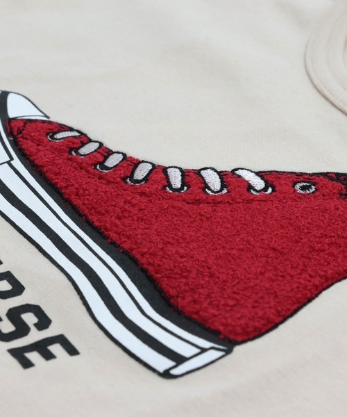 CONVERSE（コンバース）の「CONVERSE / コンバース  ロゴ長袖Tシャツ（Tシャツ/カットソー・キッズ・B/G/A/H/C/D/E/F・80ｃｍ/90cm/100cm/110cm/120cm/130cm）」の18枚目の写真