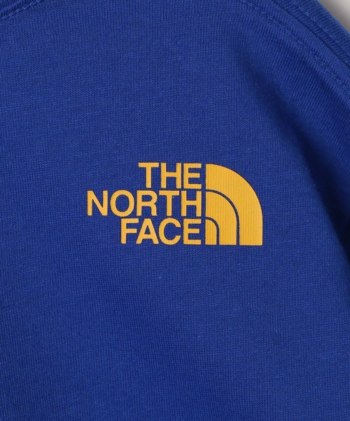 【THE NORTH FACE】ロングスリーブメッセージロゴティー★男女OK ノースフェイス ロングスリーブバックスクエアロゴティー