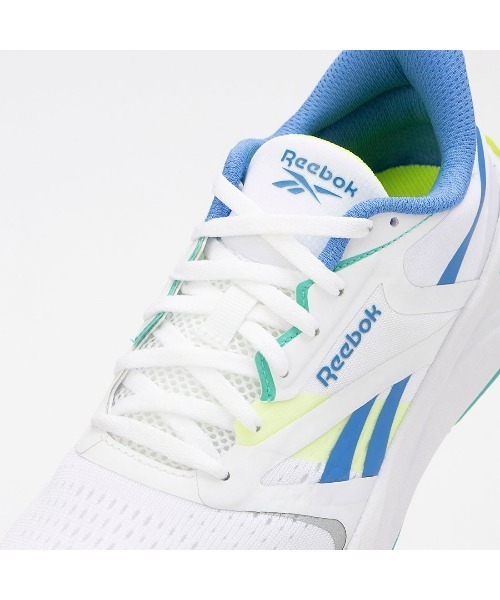 Reebok(リーボック)の「エネルゲン テック プラス 2 / ENERGEN TECH PLUS 2(スニーカー・レディース・ホワイト×ブルー/ホワイト・24.5cm/23.5cm/23.0cm/22.5cm/22.0cm/25.5cm/25.0cm/24.0cm)」の8枚目の写真