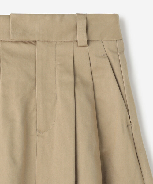 SCYE BASICS（サイベーシックス）の「SCYE BASICS | サンホアキンチノ フレアスカート WOMEN（スカート・レディース・ネイビー/ベージュ・38）」の5枚目の写真