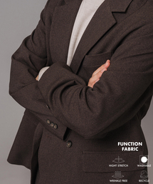 EDIFICE | EC限定 ”EXTRETCH FUNCTION” ダブルブレストジャケット(テーラードジャケット)