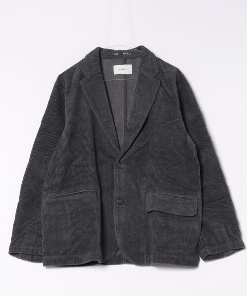 Johnbull（ジョンブル）の「JOHNBULL 12771 CORDUROY LAPEL JKT（テーラードジャケット・メンズ・グレー/キナリ・M）」の2枚目の写真