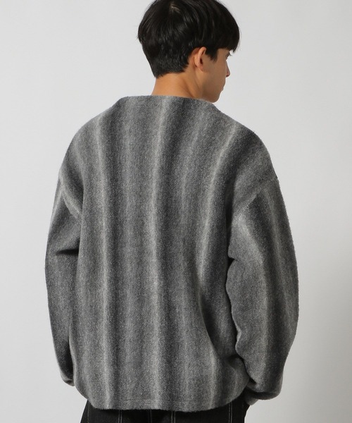 セール】グラデストライプカーディガン/146463（カーディガン/ボレロ