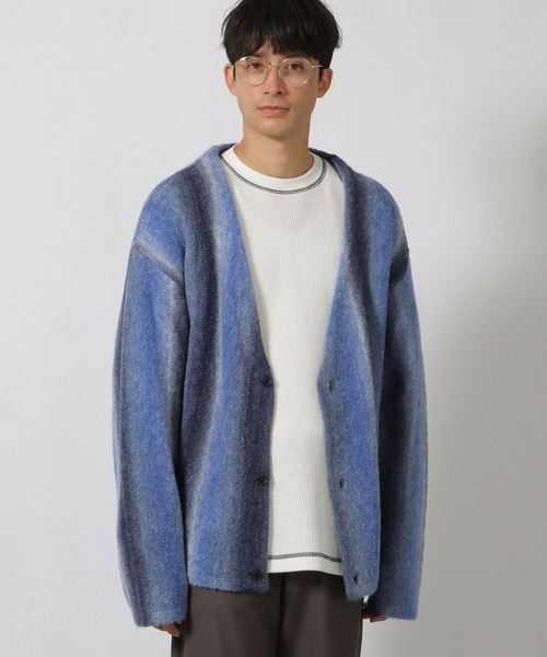 セール】グラデストライプカーディガン/146463（カーディガン/ボレロ