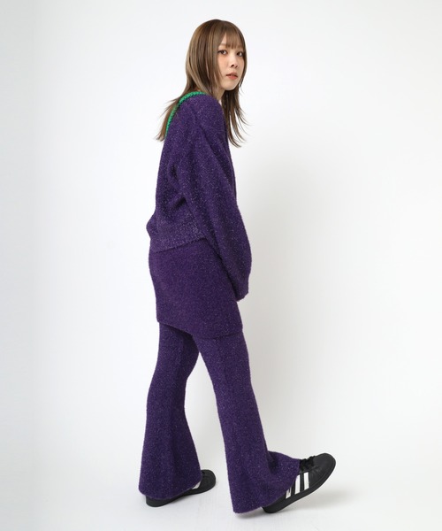 RNA(アールエヌエー)の「K2682 ラメ2WAYスカート(スカート・レディース・パープル/シルバー/ブラック・MEDIUM)」の19枚目の写真