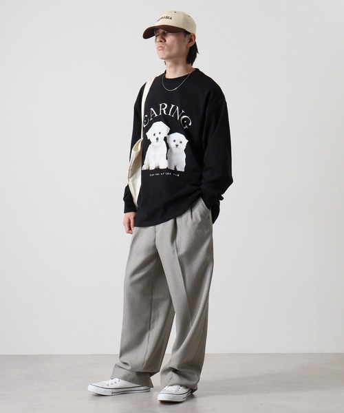 Jungle Storm(ジャングルストーム)の「Animal long sleeve T-shirt / アニマルロングTシャツ unisex(Tシャツ/カットソー・メンズ・ホワイト系1/ホワイト系2/ブラック・M/L)」の16枚目の写真