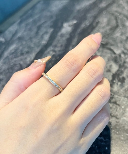 ciite'(シーテ)の「Bijou Eternity ring(リング・レディース・ゴールド・FREE)」の13枚目の写真