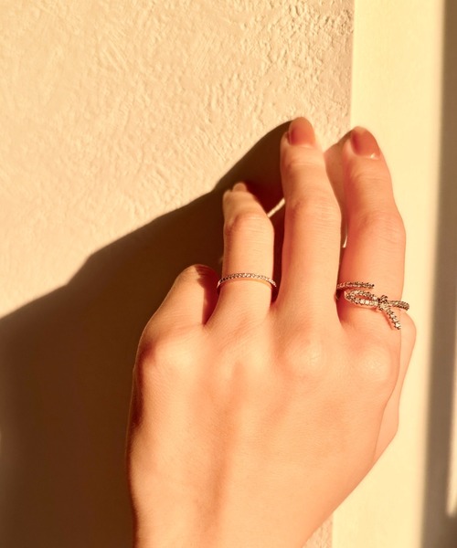 ciite'(シーテ)の「Bijou Eternity ring(リング・レディース・ゴールド・FREE)」の10枚目の写真