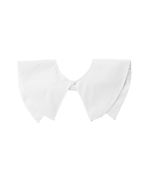 Narcissus（ナルシス）の「【Narcissus】リボンツケエリ（付け襟・レディース・ホワイト・FREE）」の4枚目の写真