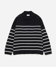Saturdays NYC | MOLE YARN STRIPE SKIPPER KNIT(ニット/セーター)