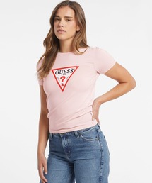 GUESS JEANS Ss Cn Slim Iconic Tee 半袖 Tシャツ