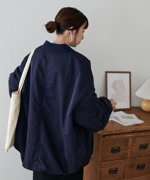 新色追加!/ユニセックス//WEB限定】メモリーボンバーブルゾン