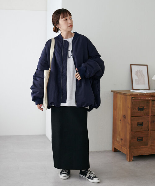 新色追加!/ユニセックス//WEB限定】メモリーボンバーブルゾン