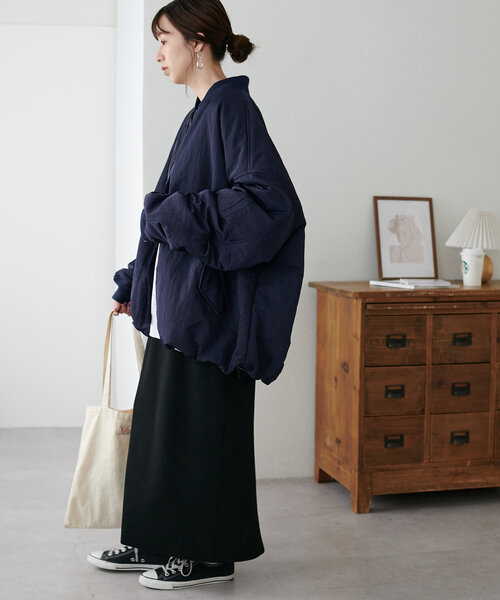 新色追加!/ユニセックス//WEB限定】メモリーボンバーブルゾン