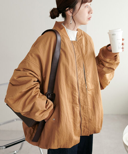 新色追加!/ユニセックス//WEB限定】メモリーボンバーブルゾン