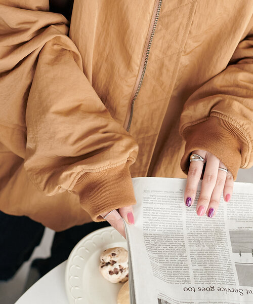 新色追加!/ユニセックス//WEB限定】メモリーボンバーブルゾン