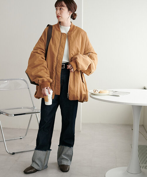 新色追加!/ユニセックス//WEB限定】メモリーボンバーブルゾン