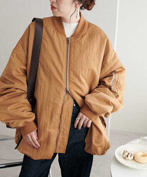 新色追加!/ユニセックス//WEB限定】メモリーボンバーブルゾン