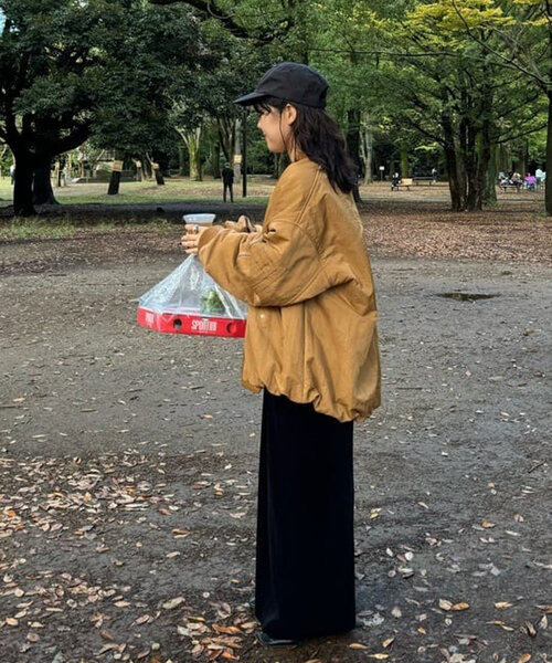 新色追加!/ユニセックス//WEB限定】メモリーボンバーブルゾン