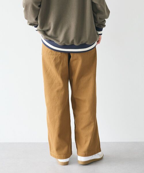 CRAFT STANDARD BOUTIQUE（クラフトスタンダードブティック）の「【ユニセックス】カラーズシェフパンツ（チノパンツ・レディース・ブラック/テラコッタ/キャメル・M/L/XL）」の15枚目の写真