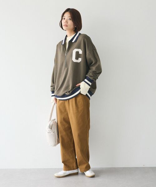 CRAFT STANDARD BOUTIQUE（クラフトスタンダードブティック）の「【ユニセックス】カラーズシェフパンツ（チノパンツ・レディース・ブラック/テラコッタ/キャメル・M/L/XL）」の16枚目の写真